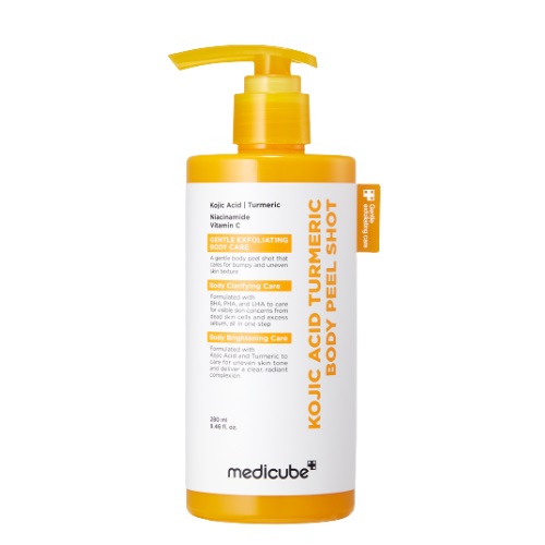 MEDICUBE Kojic Acid Turmeric Body Peel Shot 280ml