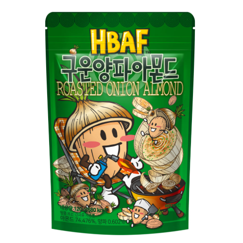 HBAF Roasted Onions Almond 120g
