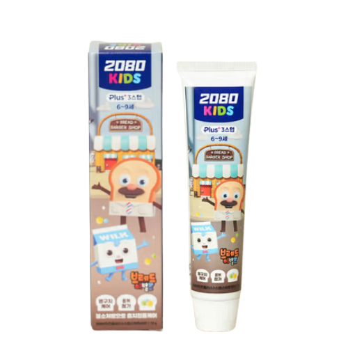 [DAISO] 2080 KIDS 3Step Bread Barbershop Sweet toothpaste 70g