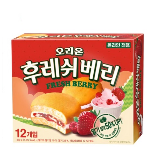 ORION Fresh Berry 12P 360g