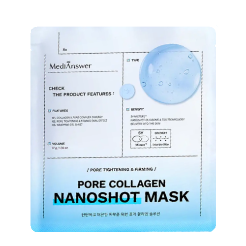 MediAnswer Pore Collagen Nanoshot Mask Sheet 1ea