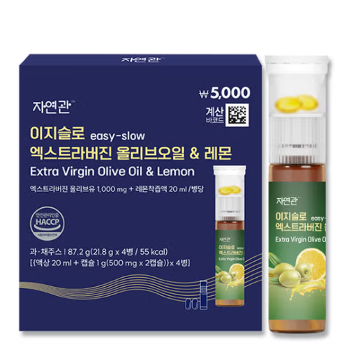 [DAISO] Jayungwan Easy-Slow Extra Virgin Olive Oil & Lemon x 4bottle