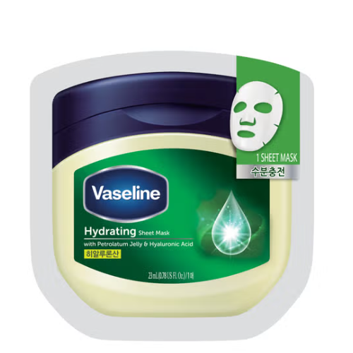 [DAISO] Vaseline Hydrating sheet Mask 23ml