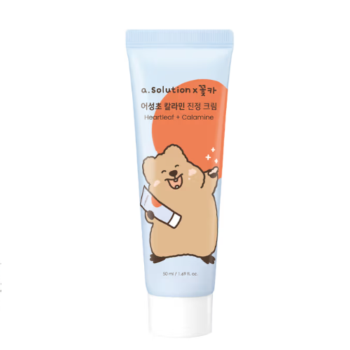 [DAISO] a.solution Heartleaf+Calamine Soothing Cream 50ml