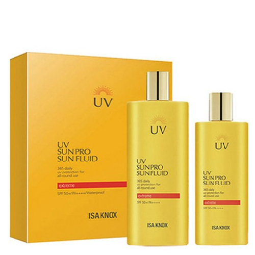 ISA KNOX UV Sun Pro 365 Extreme Sun Fluid SPF50+PA++++ 100ml+70ml
