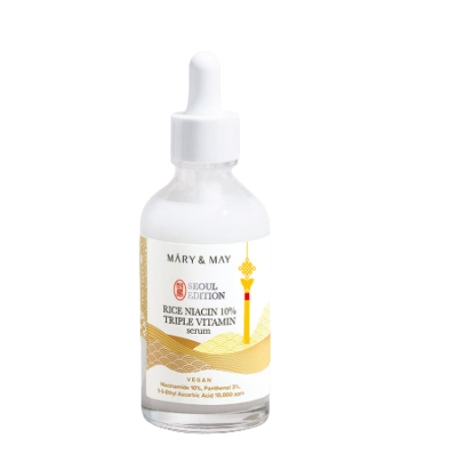 MARY&MAY Seoul Edition Rice Niacin 10% Triple Vitamin Serum 80ml