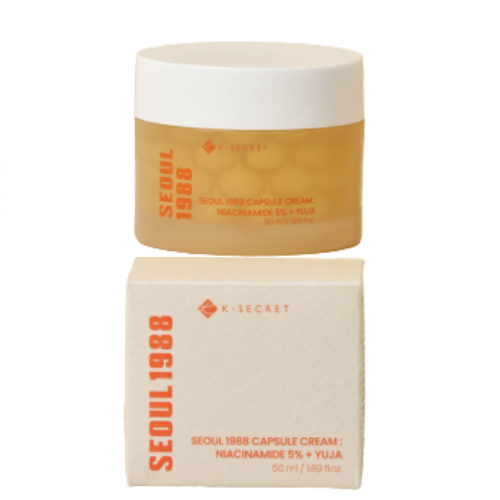 KSECRET Seoul 1988 Capsule Cream: Niacinamide 5%+Yuja 50ml