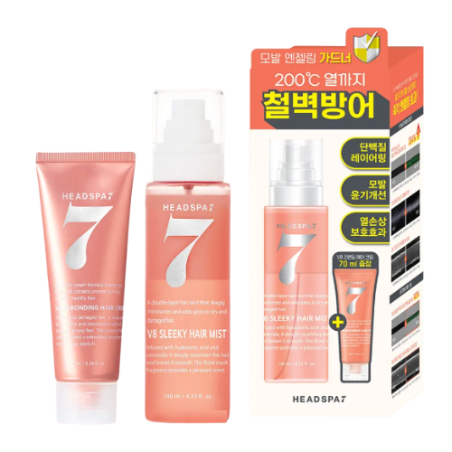 HEADSPA7 V8 Sleeky Hair Mist 140ml+70ml Special Set