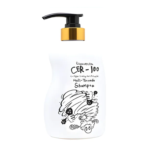 Elizavecca Cer-100 Collagen Coating Hair A+ Muscle Helltornado Shampoo 500ml