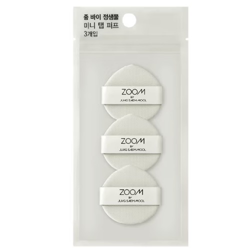 [DAISO] ZOOM by jung saem mool Mini Tap Puff 3P