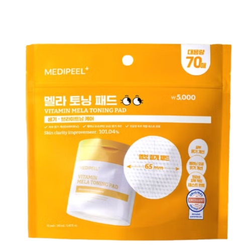 [DAISO] MEDIPEEL Vitamin Mela Toning Pad 2.0 (190ml/70pads)