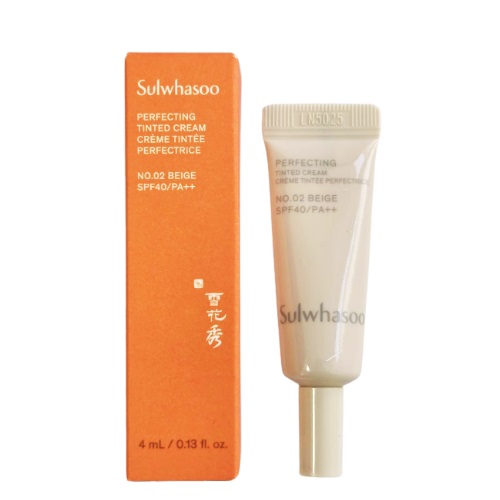 [S] Sulwhasoo Perfecting Tinted Cream 4ml [No.02 Beige]