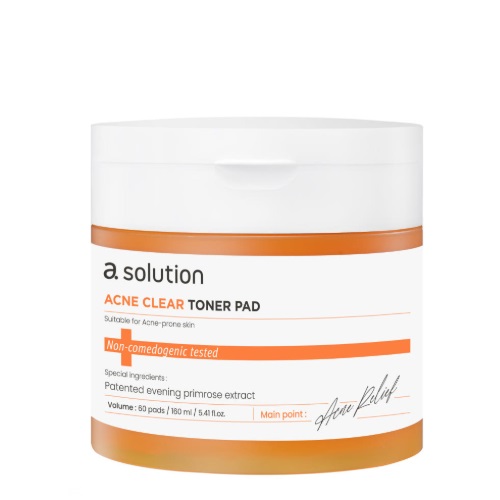 a.solution Acne Clear Toner Pad 60pads