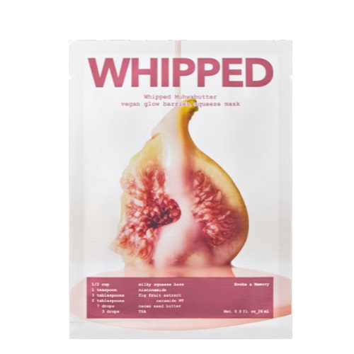 Whipped Muhwabutter Vegan Glow Barrier Squeeze Mask 1ea