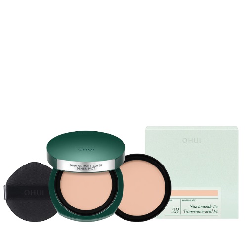 O HUI Ultimate Cover Denier Pact SPF 50+, PA+++, 15g+15g(Refill)