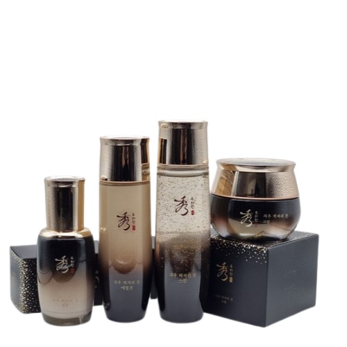 Sooryehan Jawoo Luxury jin 4items Set (Skin+Emulsion+Cream+Ampoule)