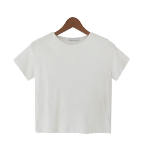 alittle-b regular basic 1/2 t-shirt (ivory)
