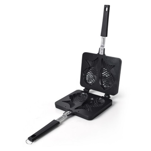 Easy Cooker Bungeoppang Pan 2-Slot, 18cm, 1 Piece