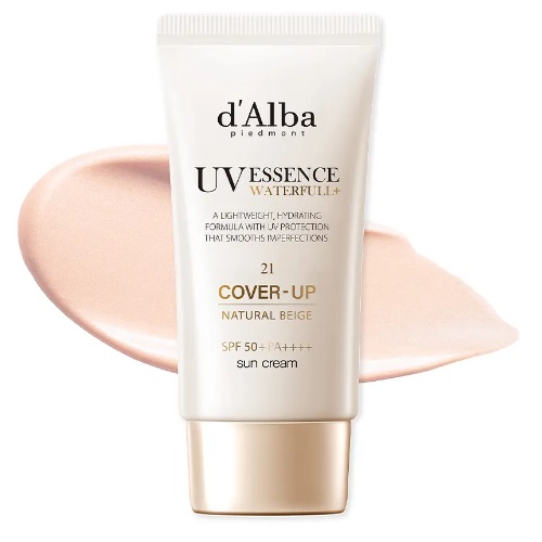  d'Alba UV Essence Waterfull+ Cover Up Natural Beige Sun Cream 50ml