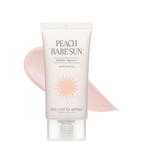 Too Cool For School Peach Bare Sun SPF50+PA++++ 50ml