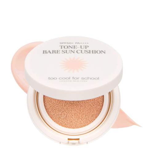Too Cool For School Tone-Up Bare Sun Cushion SPF50+PA++++ 15g