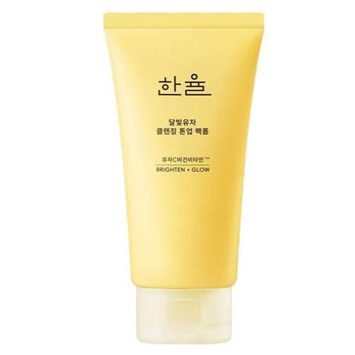HANYUL Yuja Cleansing Tone Up Pack Foam 120ml