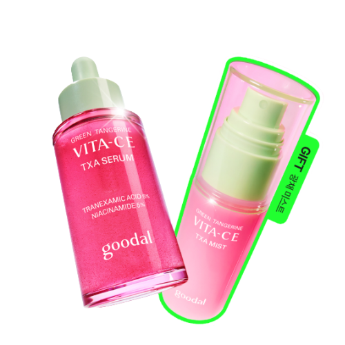 GOODAL Green Tangerine Vita - CE TXA serum 30ml Set (+TXA mist 50ml)