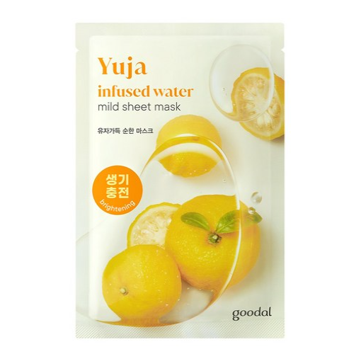 GOODAL YUJA Infused Water Mild Sheet Mask 20g x10ea