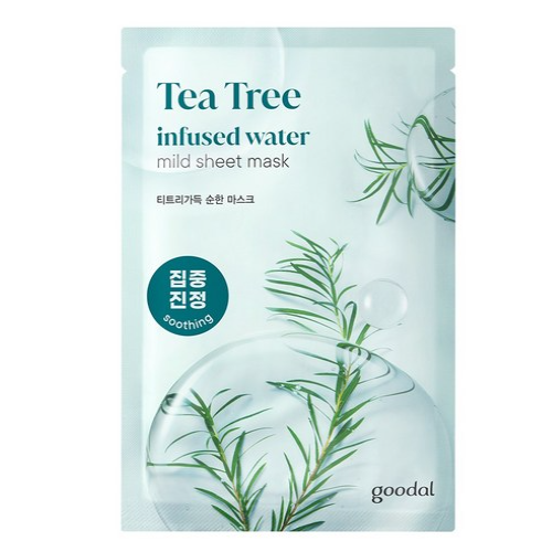 GOODAL Tea tree Infused Water Mild Sheet Mask 20g x10ea