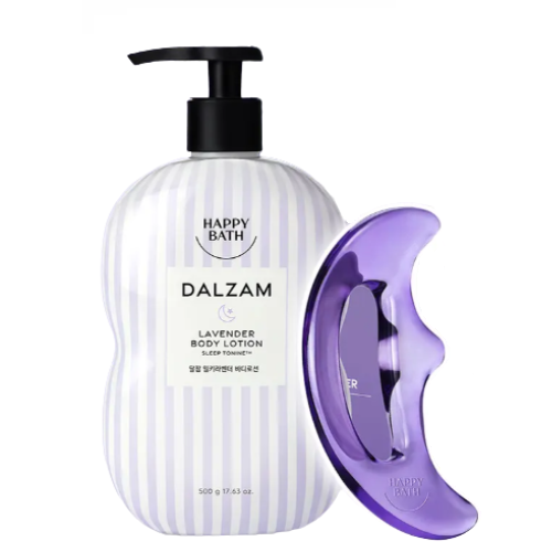 HAPPY BATH DALZAM Body Lotion Lavender 500g (+Gua sha)
