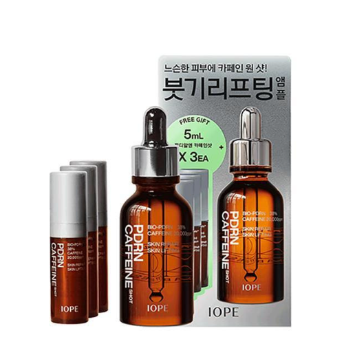 IOPE PDRN Caffeine shot 30ml Set (+5ml*3ea)