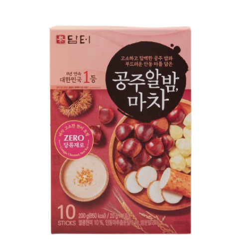 Damtuh Gongju Chestnut, Yam Tea 20g x 10sticks