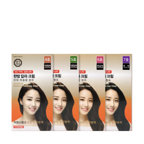 DAENG GO MEO RI Medicinal Herb Hair Color 
