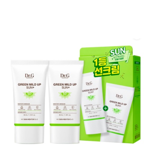 Dr.G Green Mild Up Sun+ SPF50+PA++++35ml*2ea SET
