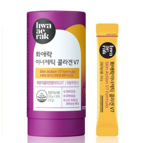 [TK Only ]KGC Jung Kwan Jang Hwa Ae Rak Inner-getic Collagen V7 (3.6g*20 Sticks) (20-day supply)
