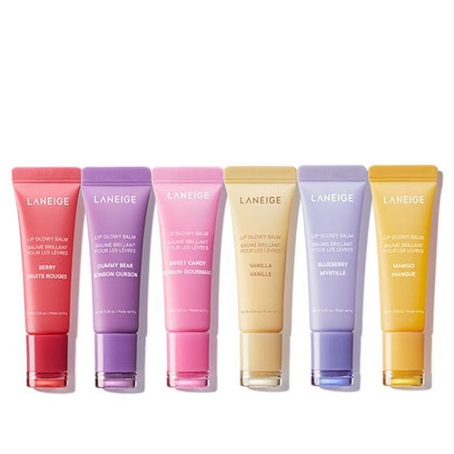 LANEIGE Lig Glowy Balm 10g (+lip sleeping mask 3g*2+Sleeping mask 15ml*2)
