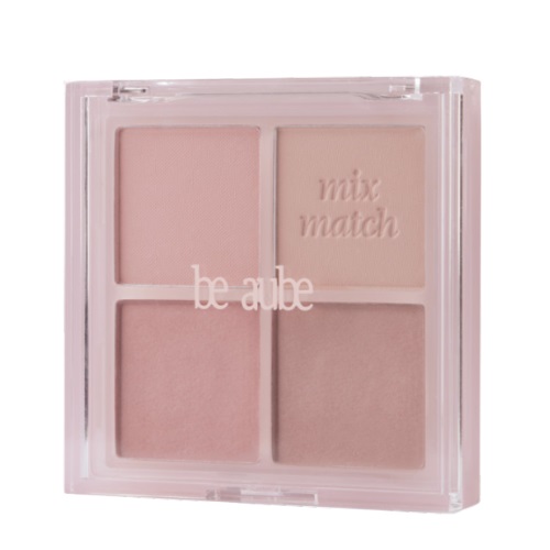 be aube Mix Match cheek Palette (Mute Beige)