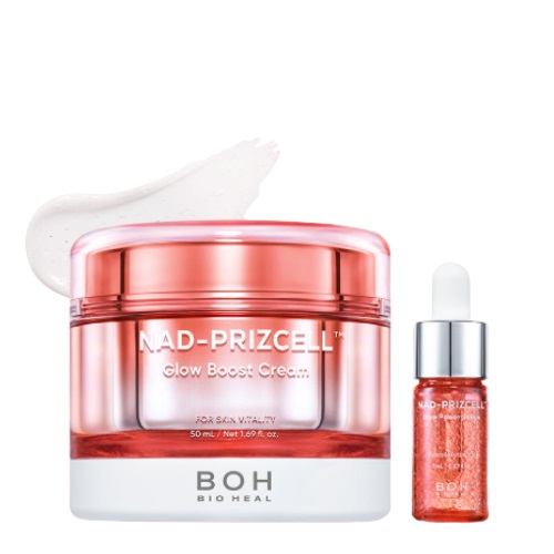 BIOHEAL BOH NAD-Prizcell Glow Boost Cream 50ml+Serum 7ml set