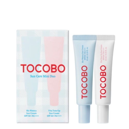 TOCOBO Suncare Mini DUO ( Bio watery sun cream 10ml+Vita tone up Sun Cream 10ml)