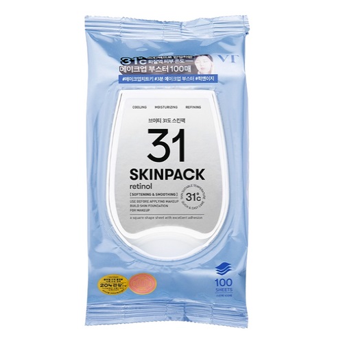VT Retinol Smooth 31 Skinpack 100sheets