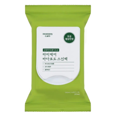 [DAISO] Mommy Care Sea Grape Pore Refining Skin Pack 80sheets