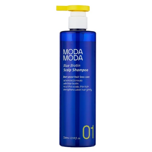 [DAISO] MODAMODA Blue Biotin Scalp Shampoo 300ml