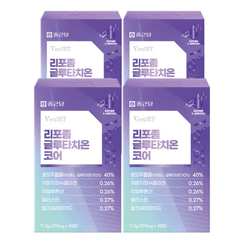 Chong Kun Dang Ven BT Liposome Glutathion Core (375mg x 30p ) *4ea