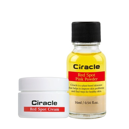 CIRACLE Red Spot Pink Powder 16ml +Red Spot Cream 30g