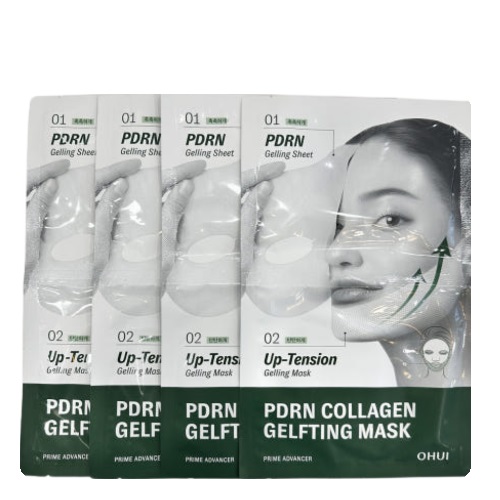O HUI Prime Advancer PDRN Collagen Gelfting Mask 4ea