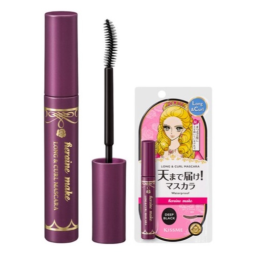 KISSME Heroine Make Long & Curl Mascara EX 6g [Deep Black]
