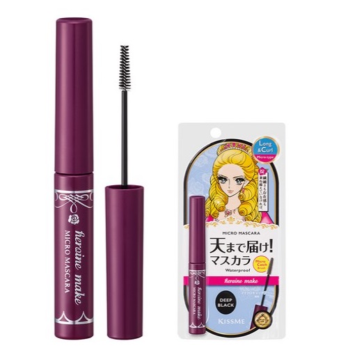 KISSME Heroine Make Micro Long & Curl Mascara EX 4.5g [Deep Black]