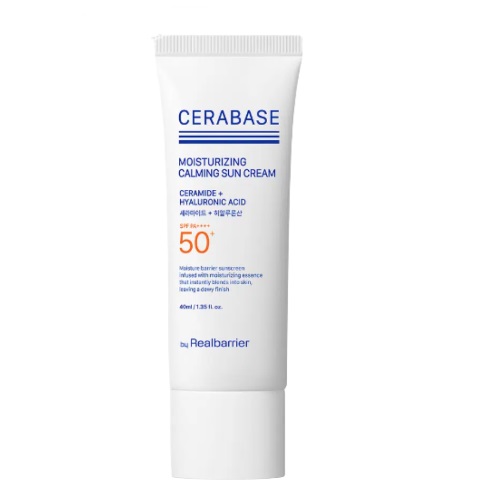 [DAISO] by Realbarrier Cerabase Moisturizing Calming Sun Cream SPF50+PA++++ 40ml