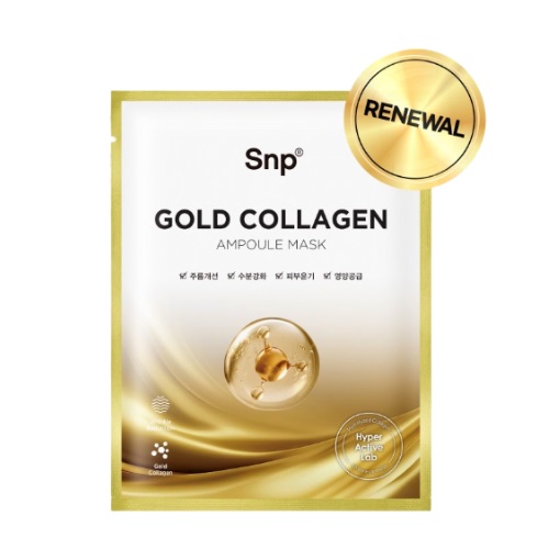 SNP Gold Collagen Ampoule Mask 25mlx10sheets