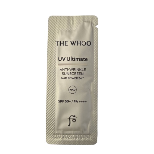 [S] The Whoo UV Ultimate Anti-Wrinkle Sunscreen SPF50+/PA++++ 1mlx10ea